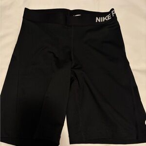 Nike Black Athletic bike Shorts